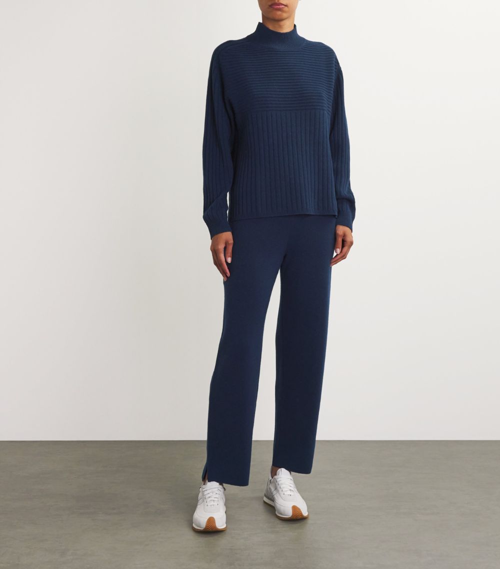 Falke Falke Virgin Wool Knitted Trousers