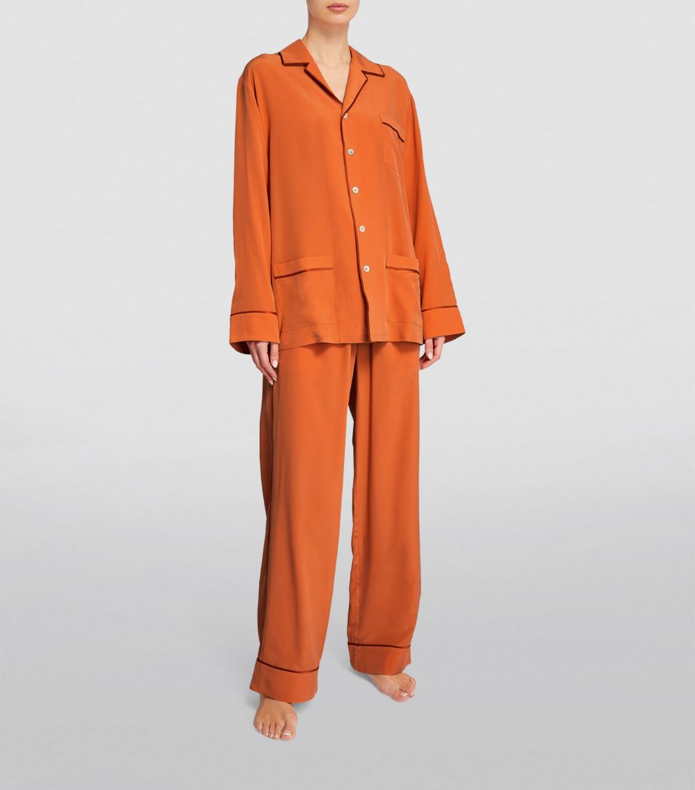 Olivia Von Halle Olivia Von Halle Silk Yves Pyjama Set