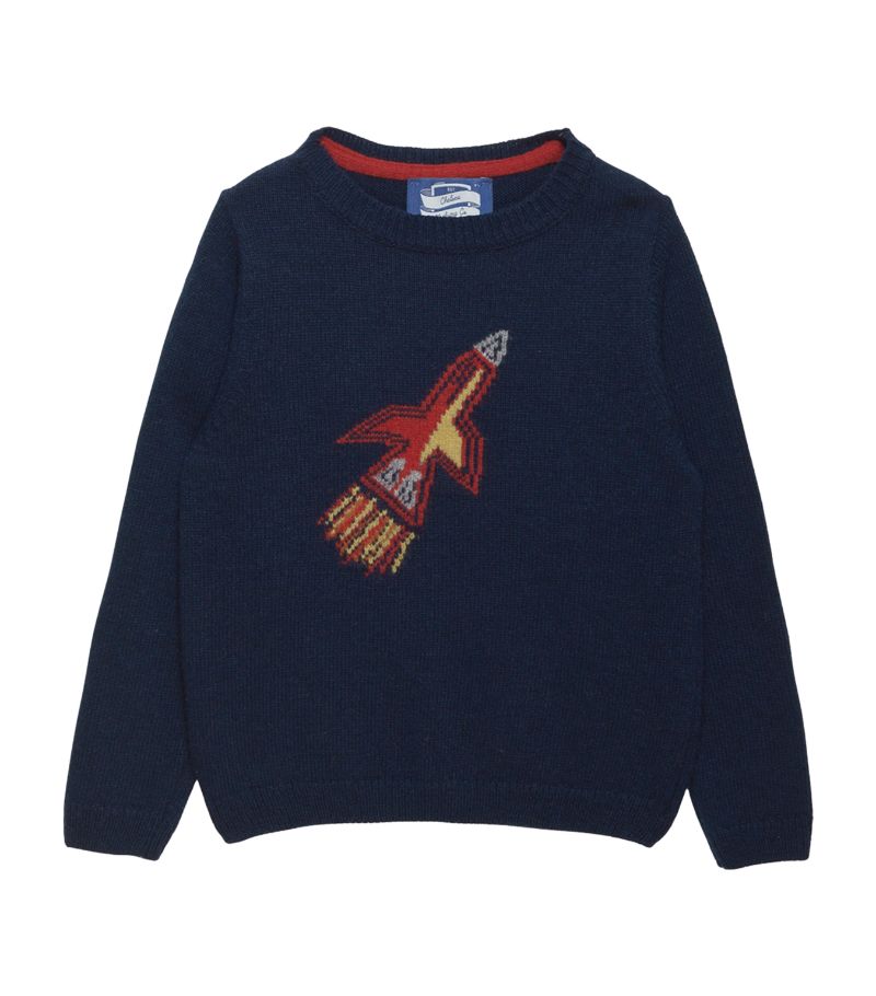 Trotters Trotters Wool-Blend Rocket Sweater (2-5 Years)