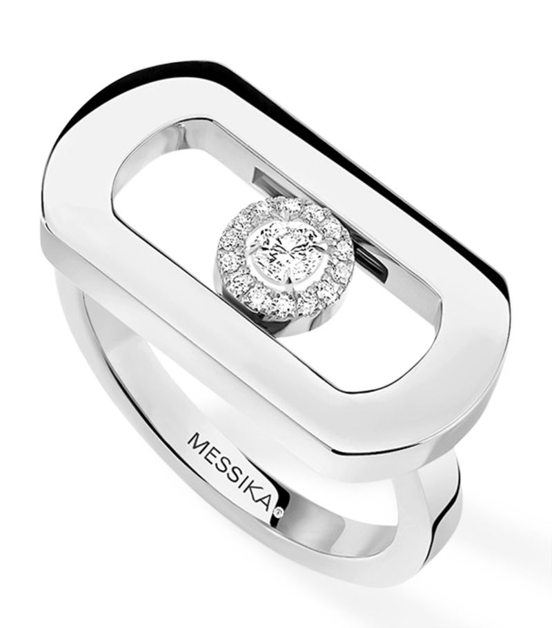 Messika Messika White Gold And Diamond So Move Ring