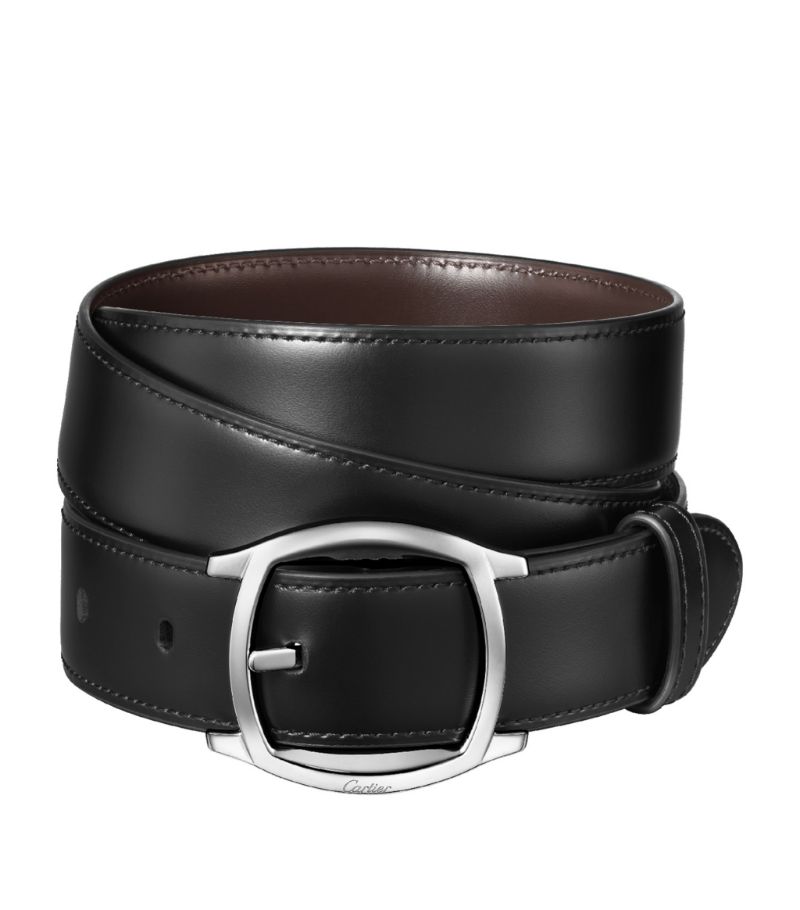 Cartier Cartier Leather Drive De Cartier Belt