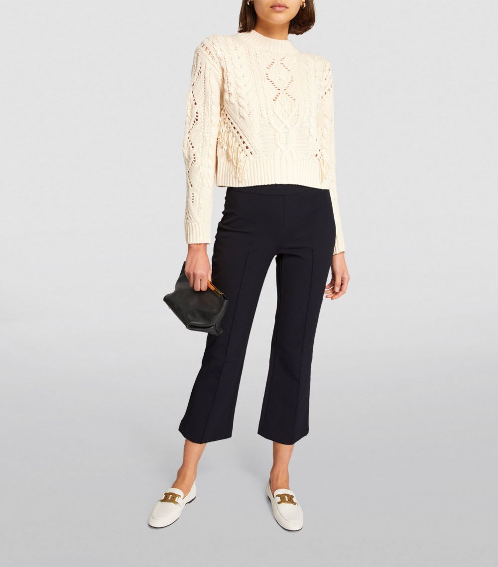 Vince Vince Cropped Flared Trousers