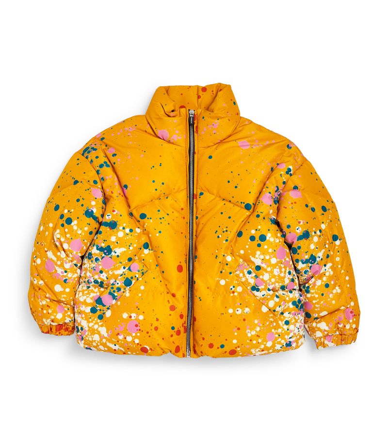 Khrisjoy Khrisjoy Paint Print Puffer Jacket (4-12 Years)