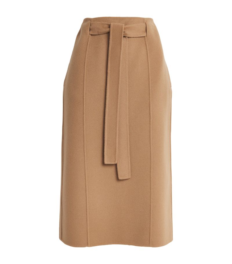 Max Mara Max Mara Virgin Wool Midi Skirt