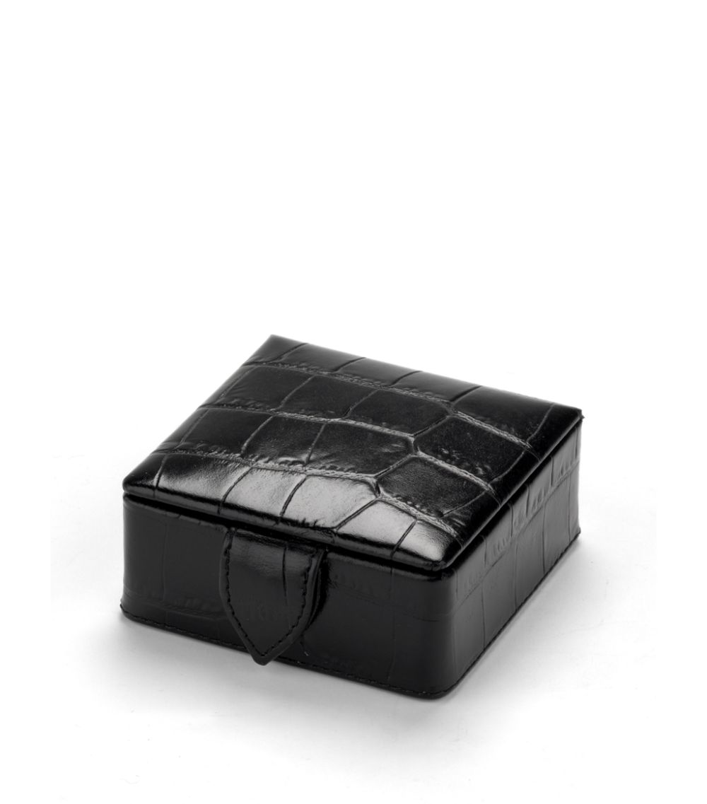  Aspinal Of London Small Leather Stud Box