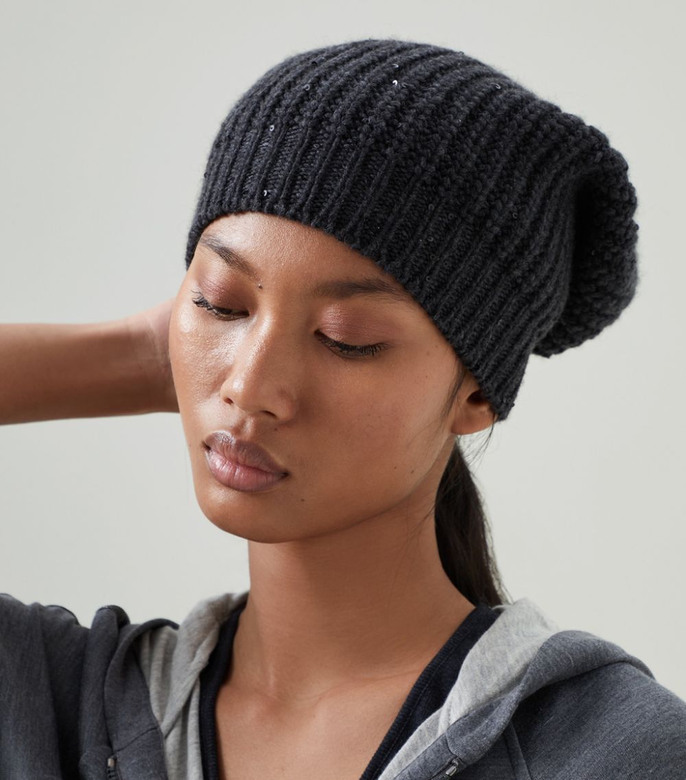 Brunello Cucinelli Brunello Cucinelli Cashmere-Silk Beanie