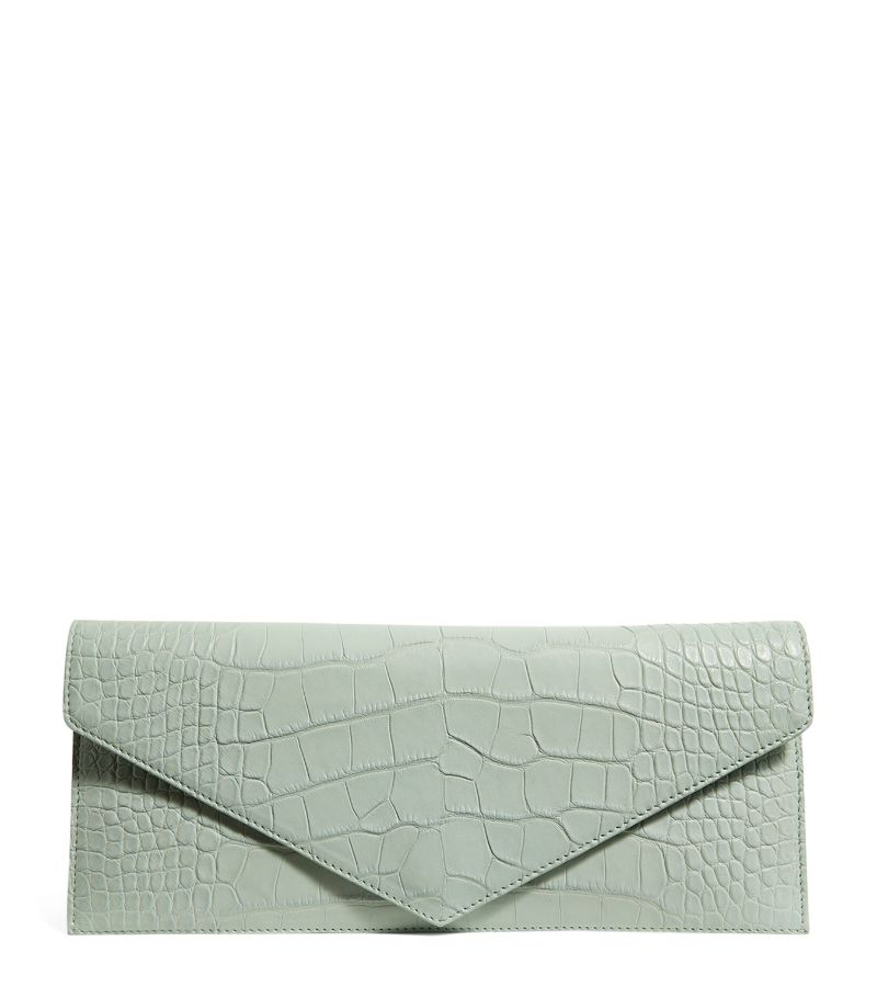 Maria Oliver Maria Oliver Alligator Amelia Clutch Bag