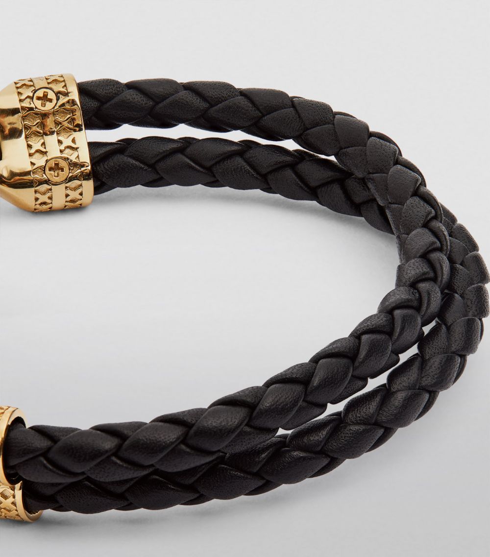 Nialaya Jewelry Nialaya Jewelry Braided Leather Bracelet