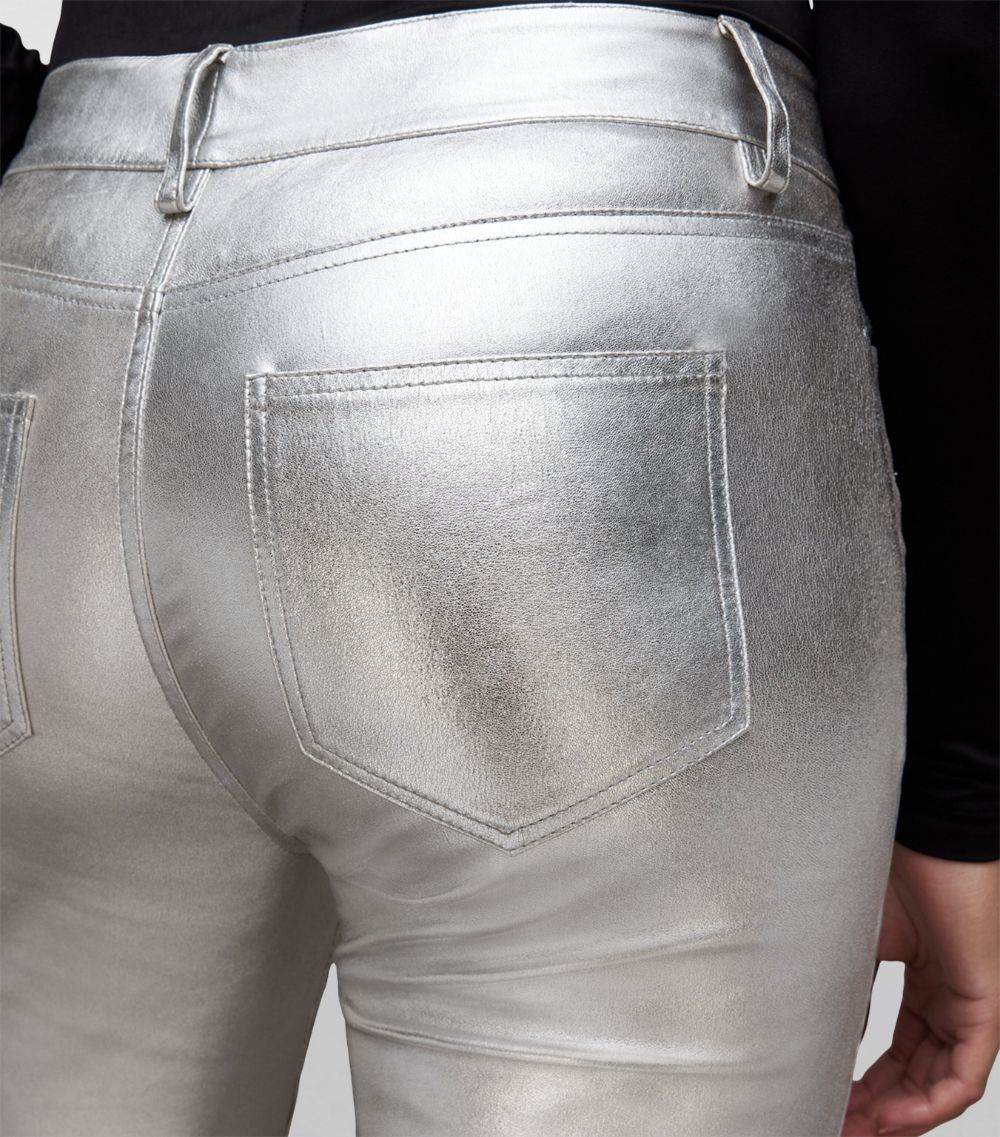 Allsaints AllSaints Metallic Suri Biker Jeans