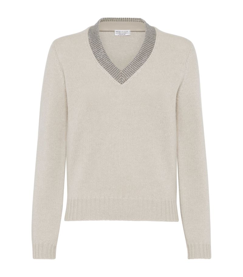 Brunello Cucinelli Brunello Cucinelli Cashmere Monili Sweater