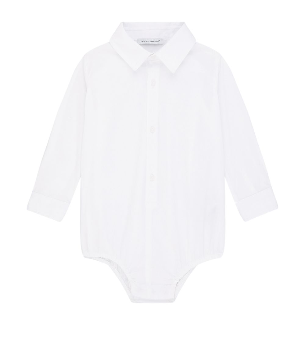 Dolce & Gabbana Dolce & Gabbana Kids Poplin Shirt Bodysuit