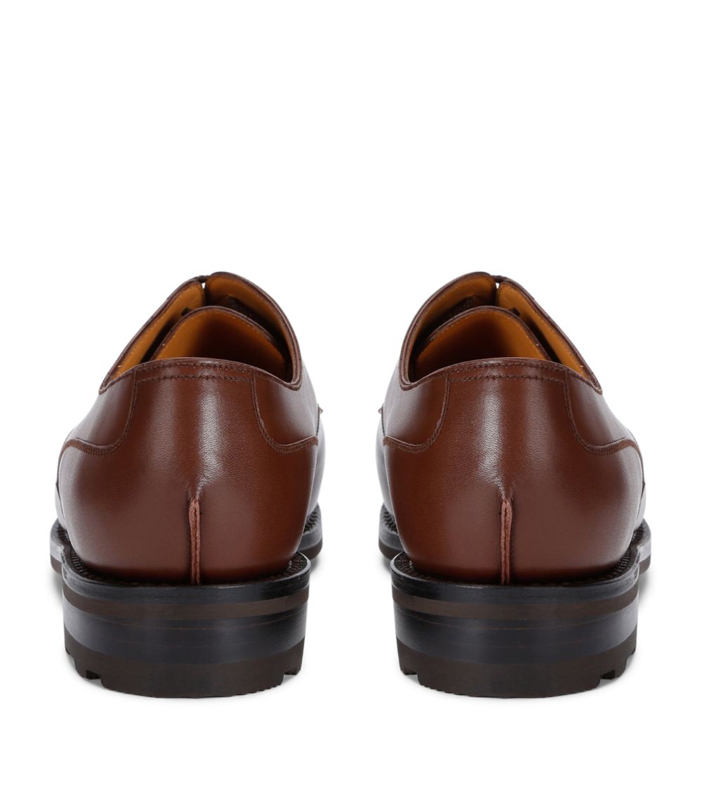  J.M. Weston Leather Golf Derby Shoes