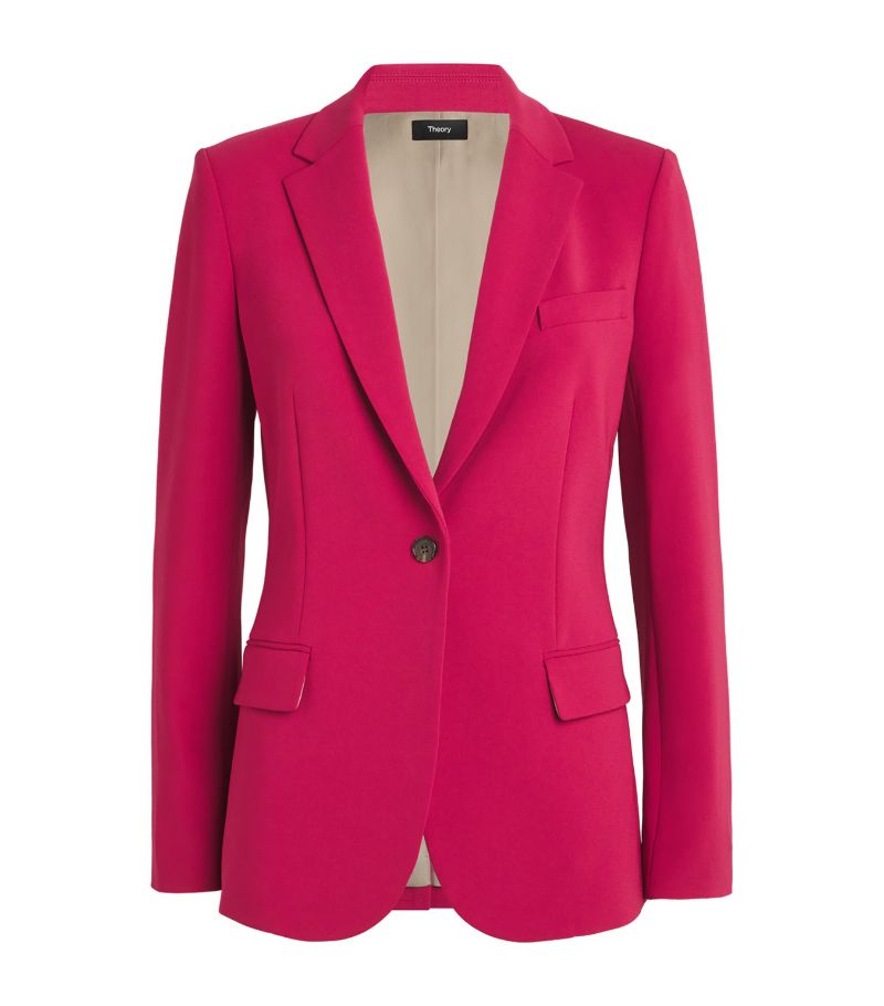 Theory Theory Crepe Staple Blazer