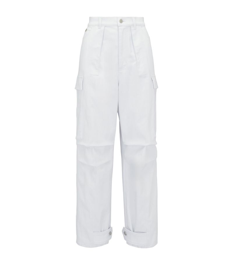 Alexander McQueen Alexander Mcqueen Denim Cargo Trousers