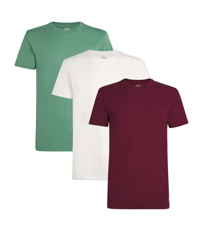 Polo Ralph Lauren Polo Ralph Lauren Cotton Logo Lounge T-Shirts (Pack Of 3)