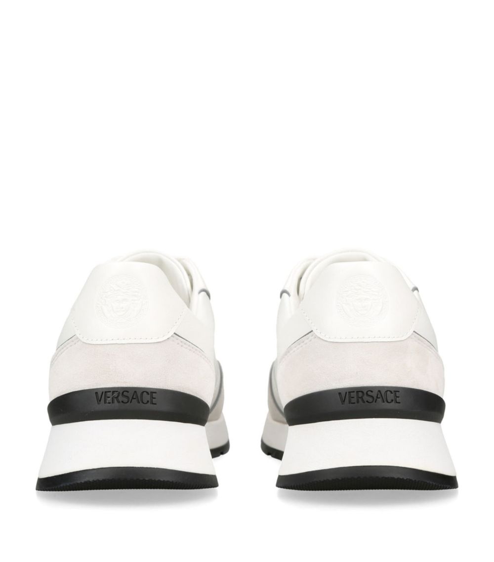 Versace Versace Leather Logo Sneakers