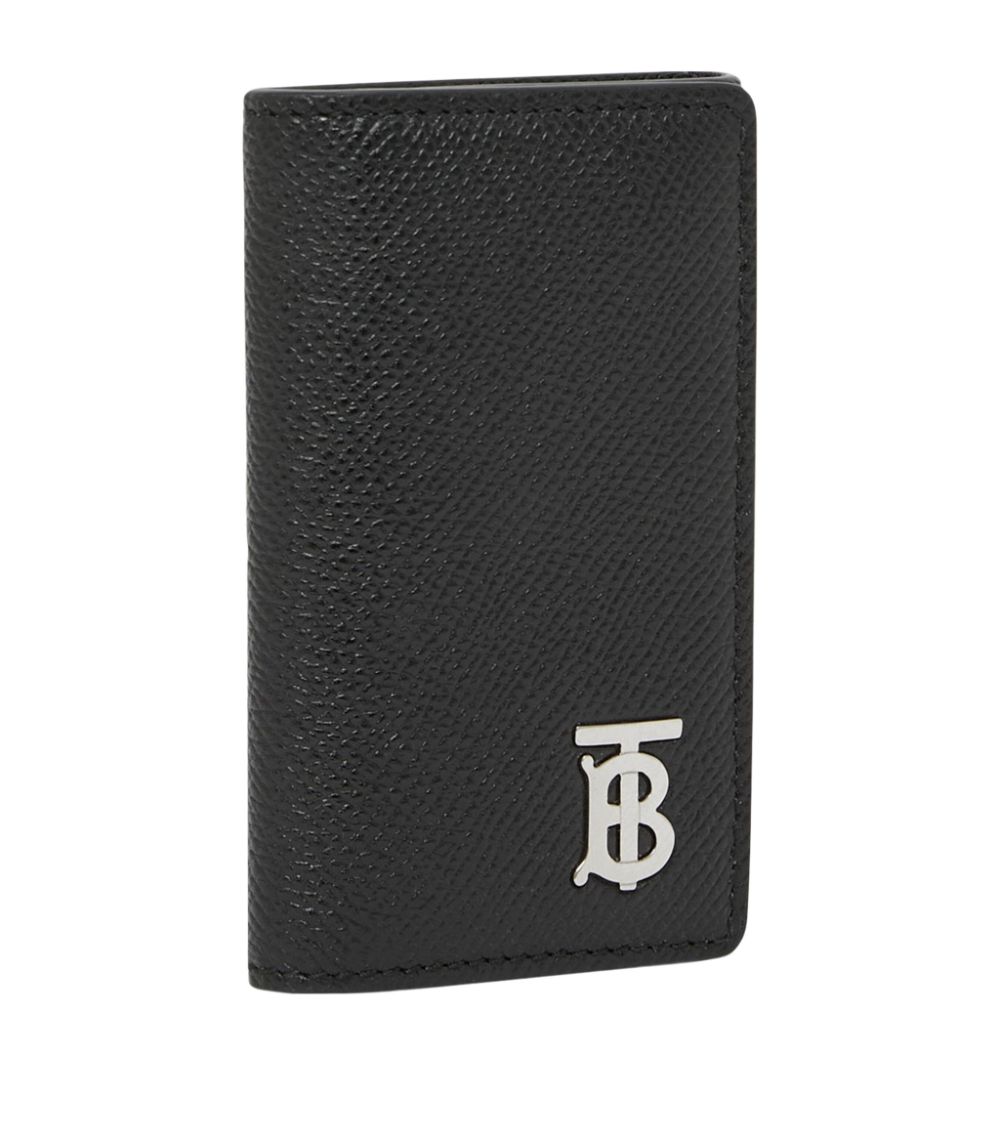 Burberry Burberry Leather TB Monogram Folding Key Case