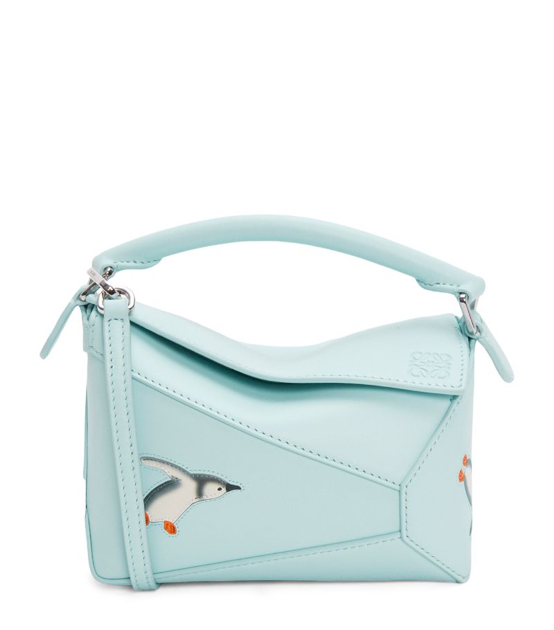 Loewe LOEWE x Suna Fujita Mini Puzzle Edge Top-Handle Bag