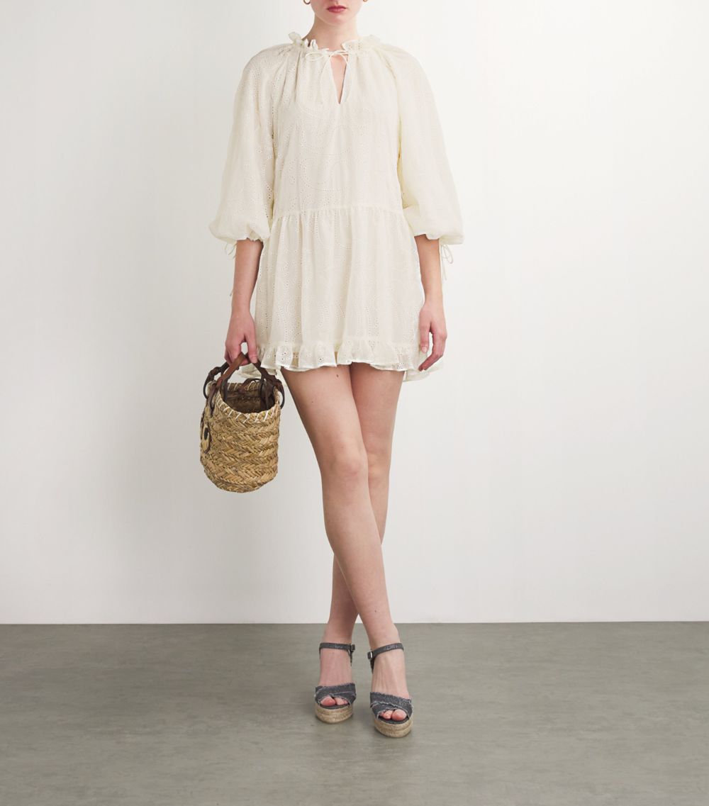 Alice + Olivia Alice + Olivia Gathered Sherrie Tunic Dress