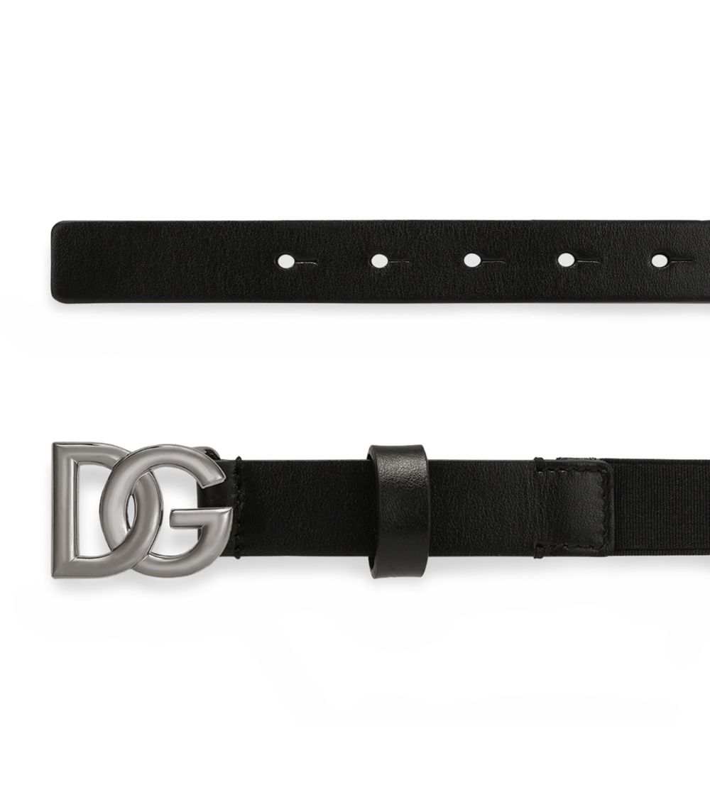 Dolce & Gabbana Dolce & Gabbana Kids Logo Belt