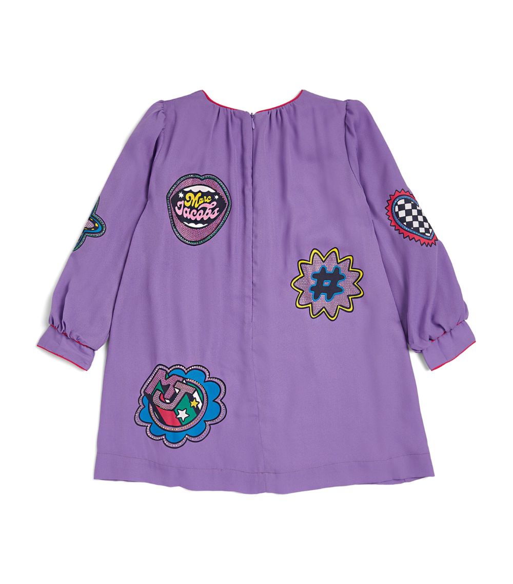Marc Jacobs Kids Marc Jacobs Kids Patch-Detail Dress (4-12+ Years)