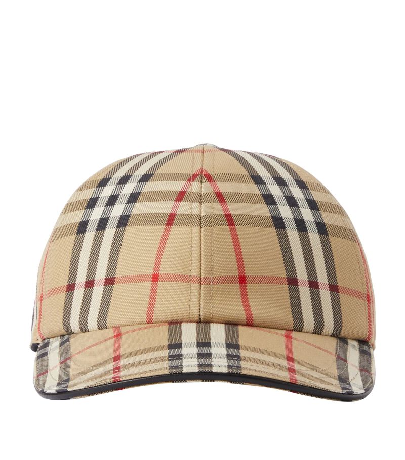 Burberry Burberry Cotton Check Baseball Cap