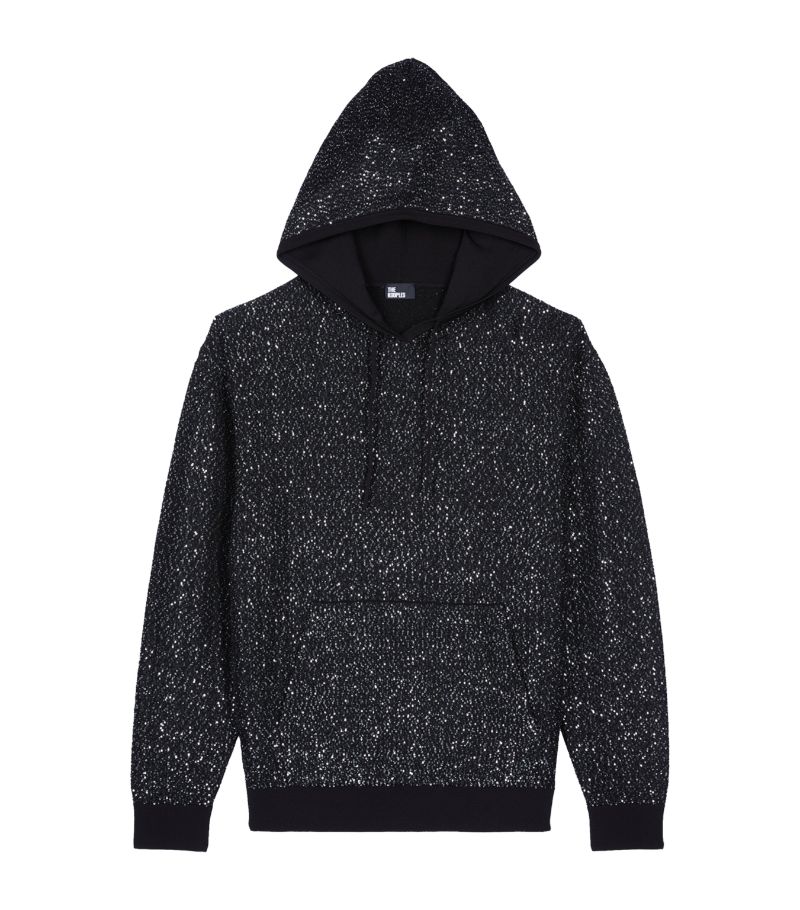 The Kooples The Kooples Sequinned-Knit Hoodie