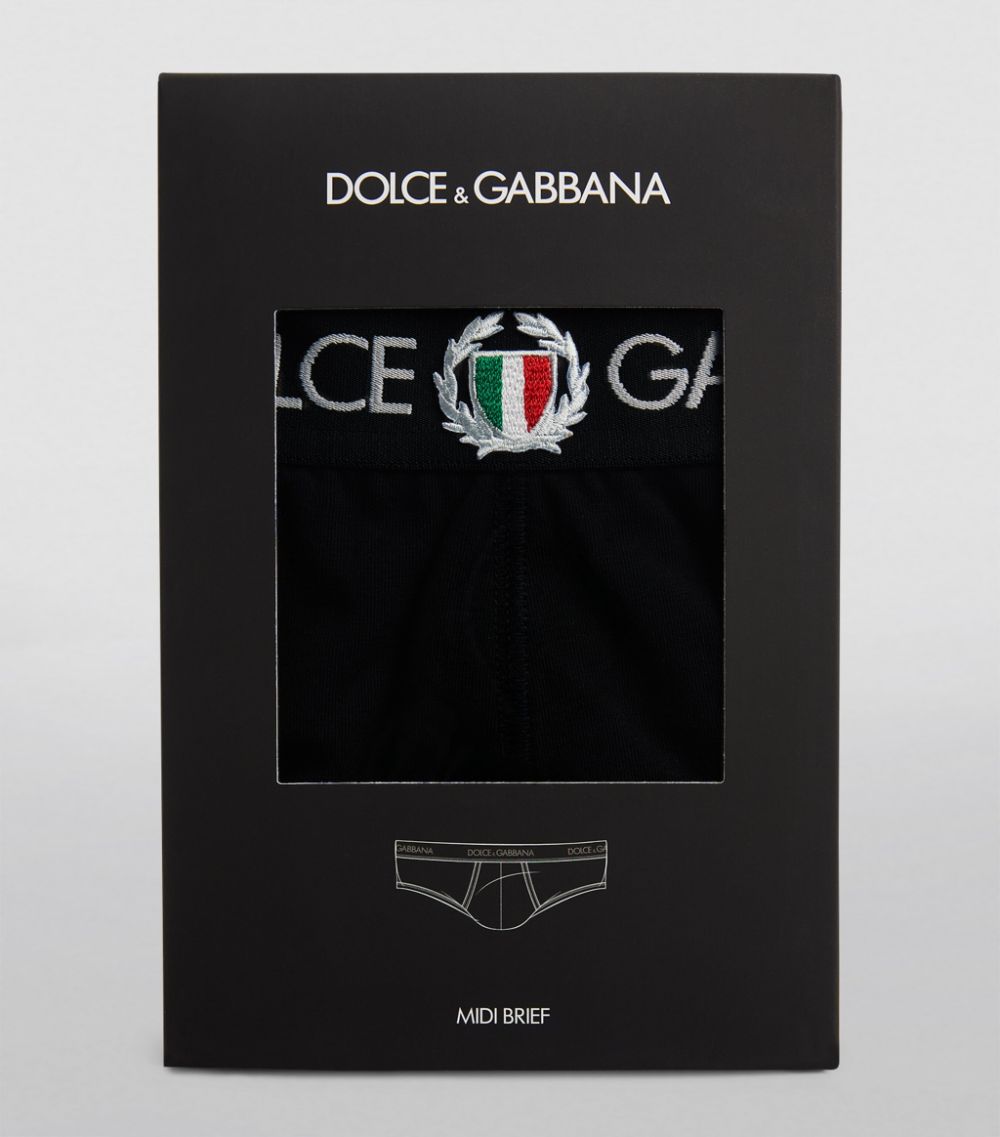 Dolce & Gabbana Dolce & Gabbana Brando Crest Briefs