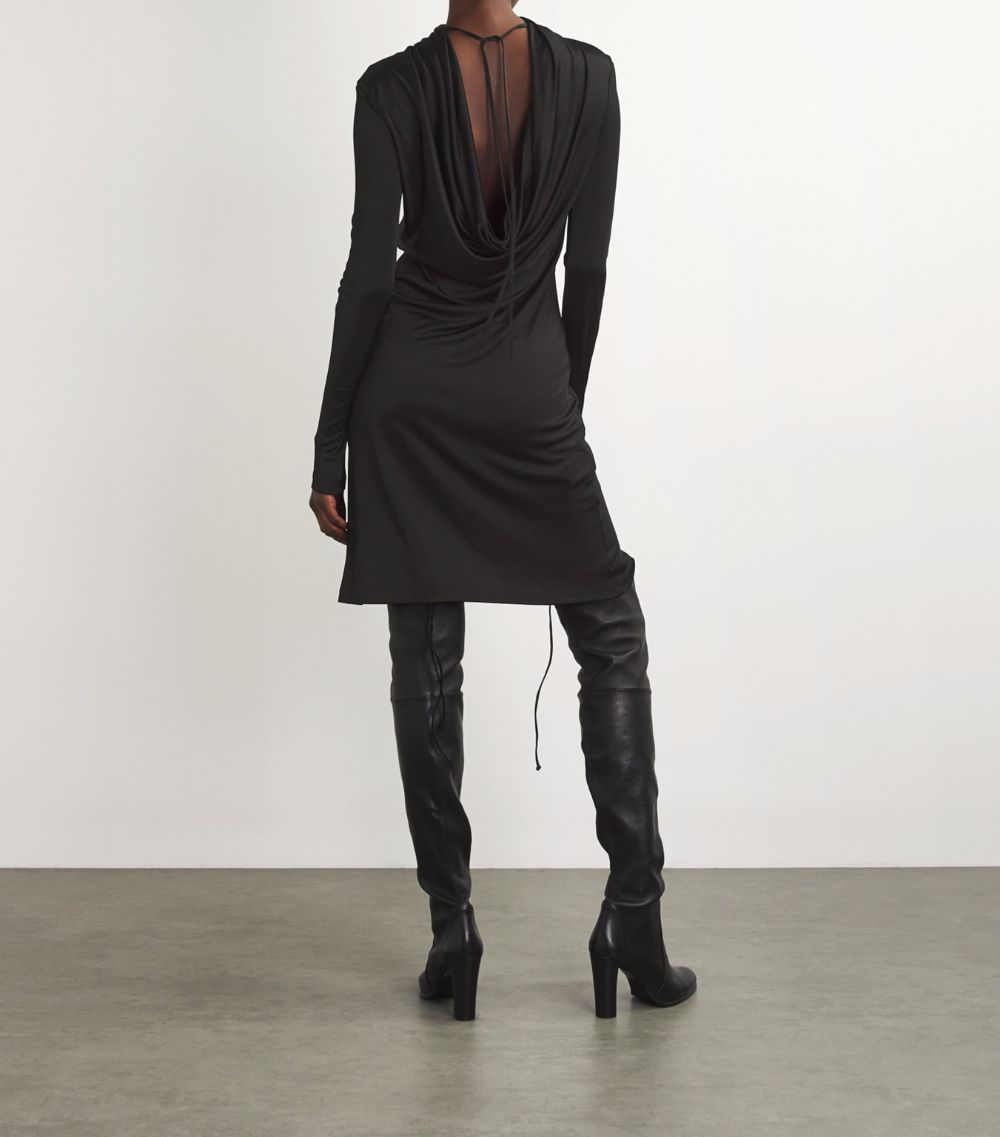 Helmut Lang Helmut Lang Reversible Cowl-Neck Dress