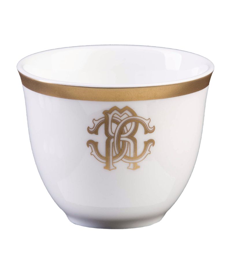 Roberto Cavalli Home Roberto Cavalli Home Silk Gold Arabic Teacups (Set of 6)