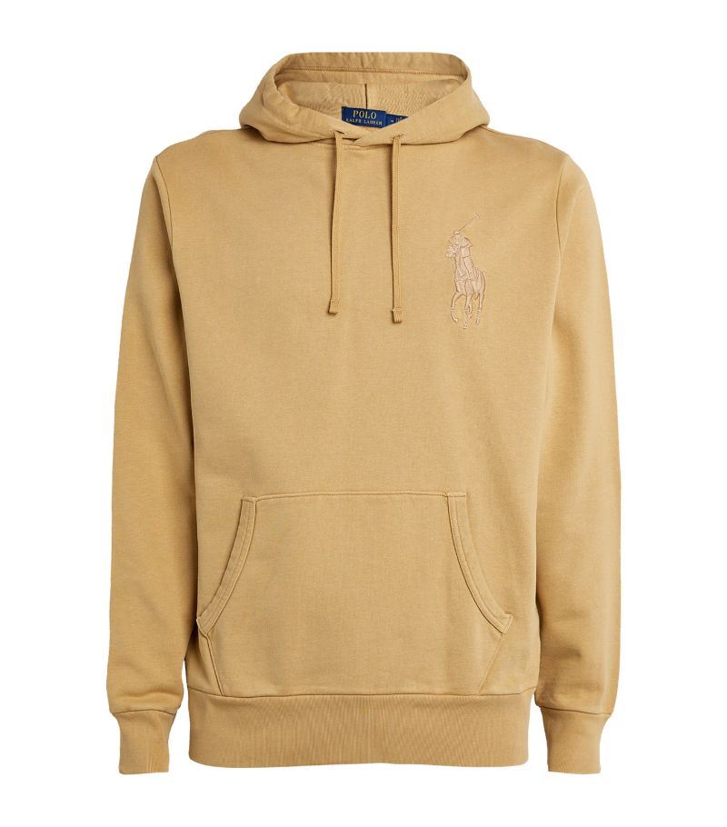 Polo Ralph Lauren Polo Ralph Lauren Cotton Tonal-Logo Hoodie