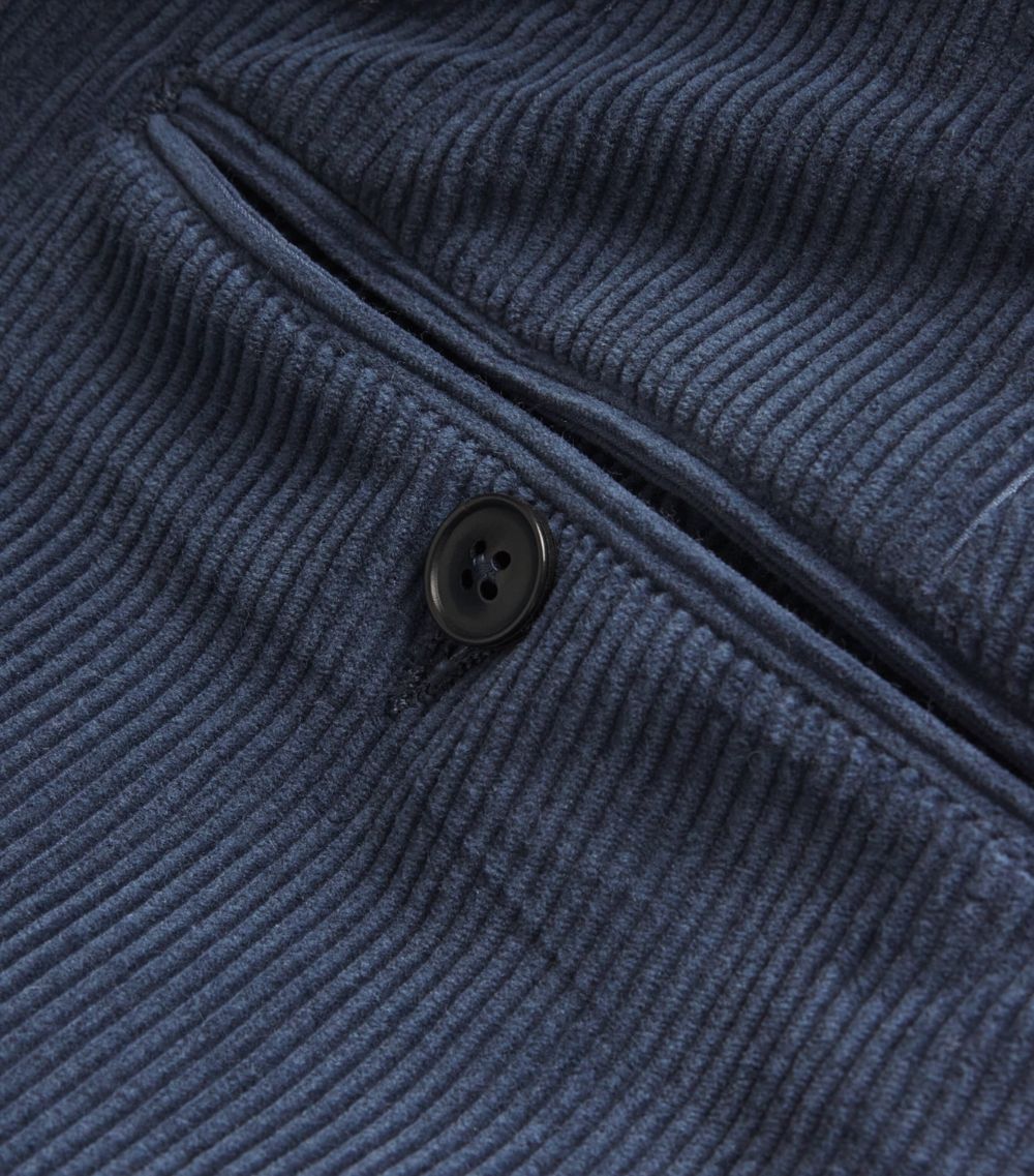 Canali Canali Cotton-Cashmere Corduroy Trousers