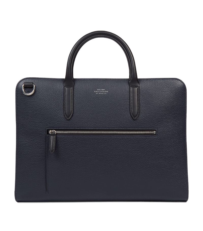 Smythson Smythson Leather Ultra Slim Briefcase