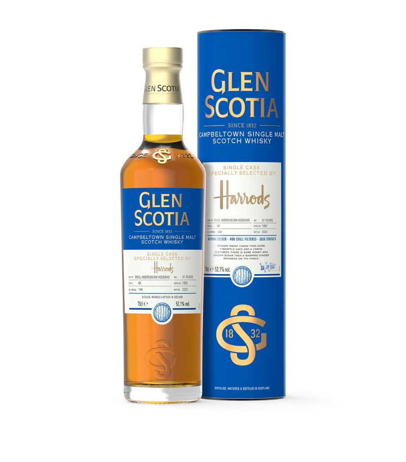 Glen Scotia Glen Scotia X Harrods 31-Year-Old Single Cask Whisky (70Cl)