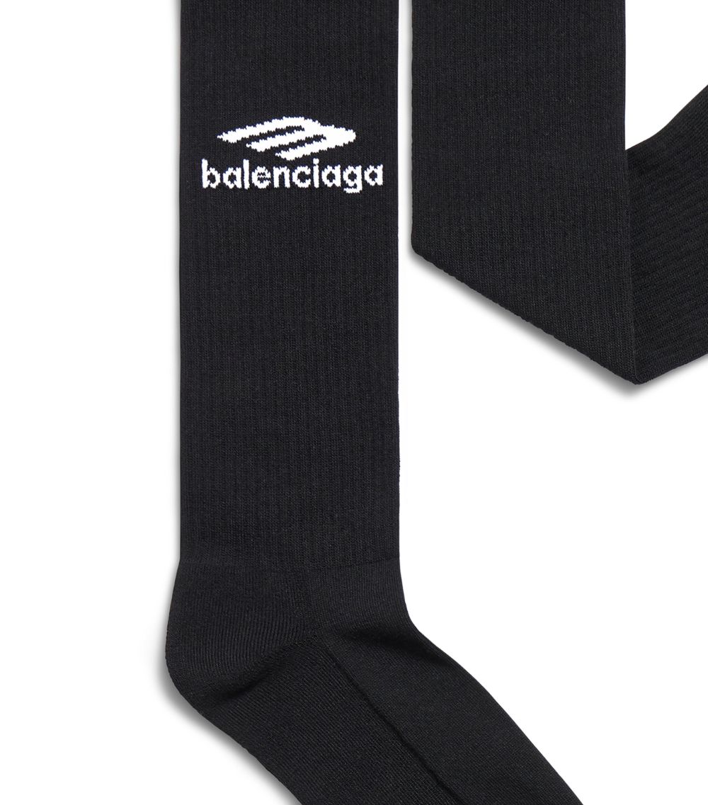 Balenciaga Balenciaga Logo Ski Socks