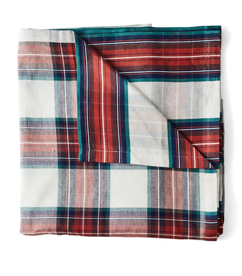  Maison Margaux Tartan Tablecloth (150Cm X 300Cm)