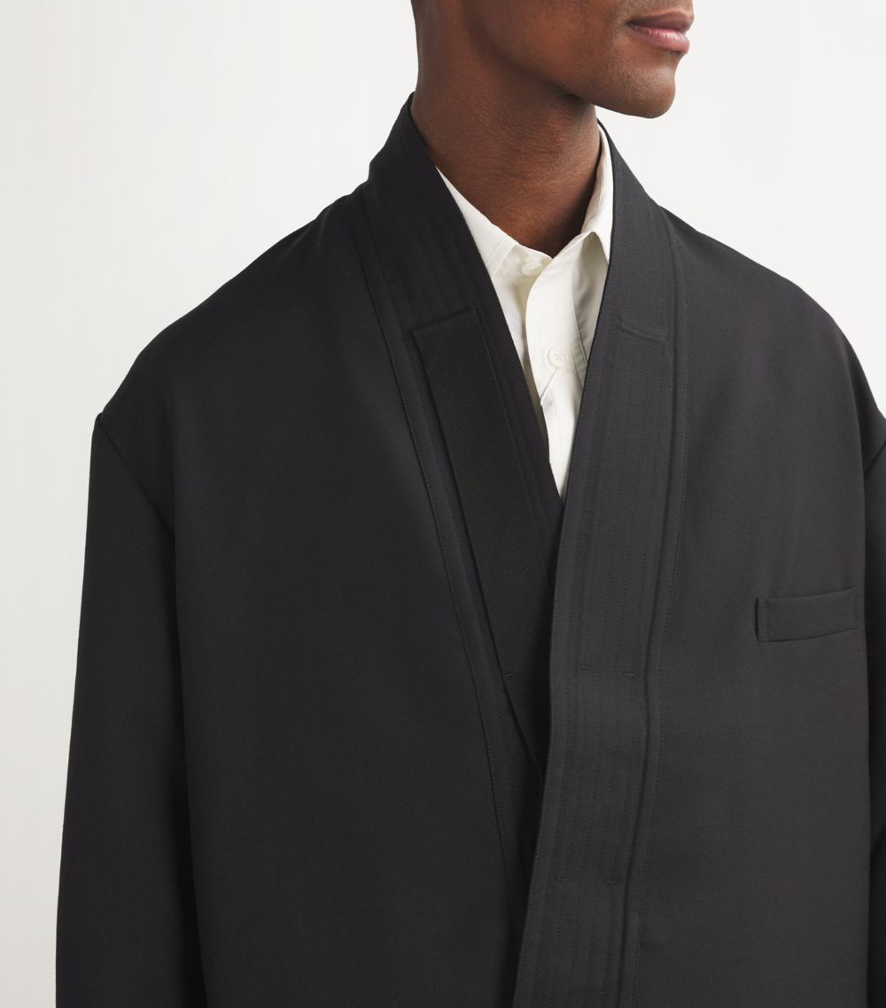  Mordecai Wool Kimono Blazer