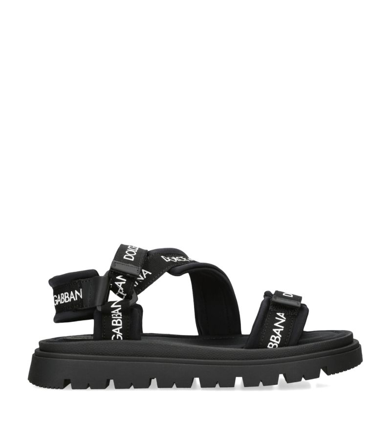 Dolce & Gabbana Dolce & Gabbana Kids Logo Strap Sandals