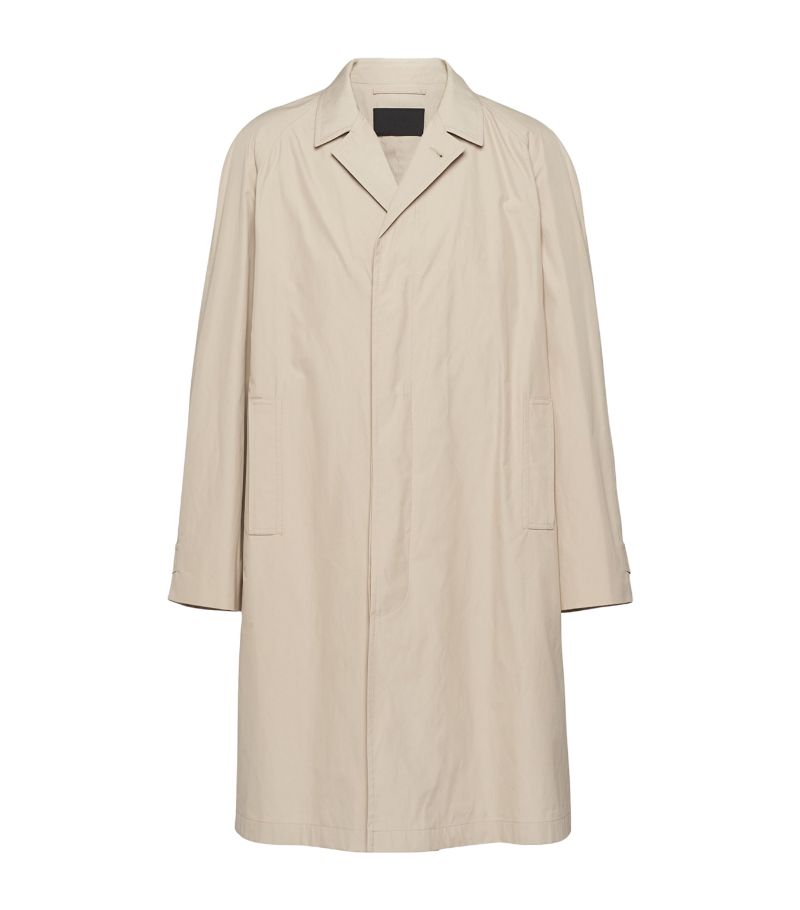 Prada Prada Cotton-Blend Overcoat