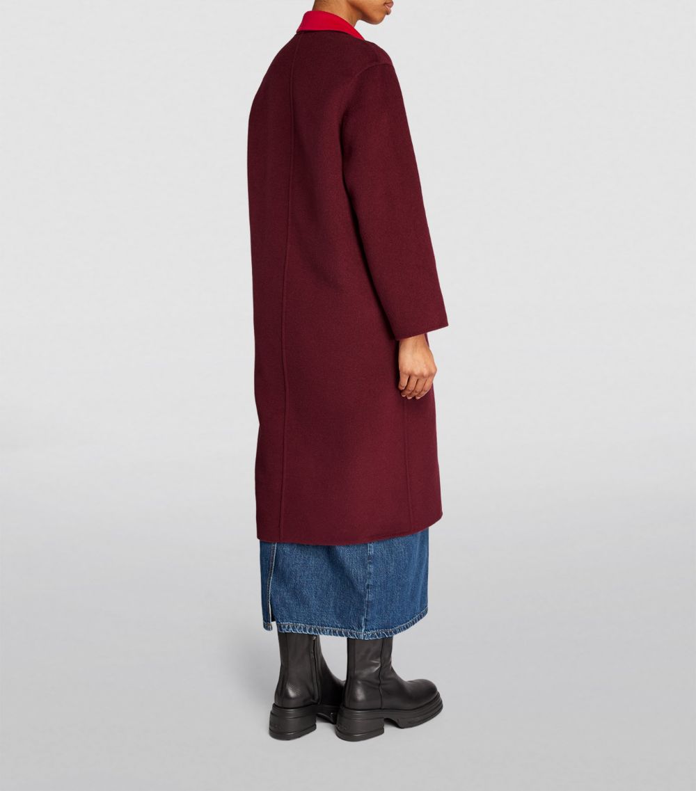 Max & Co. Max & Co. Wool-Blend Reversible Coat