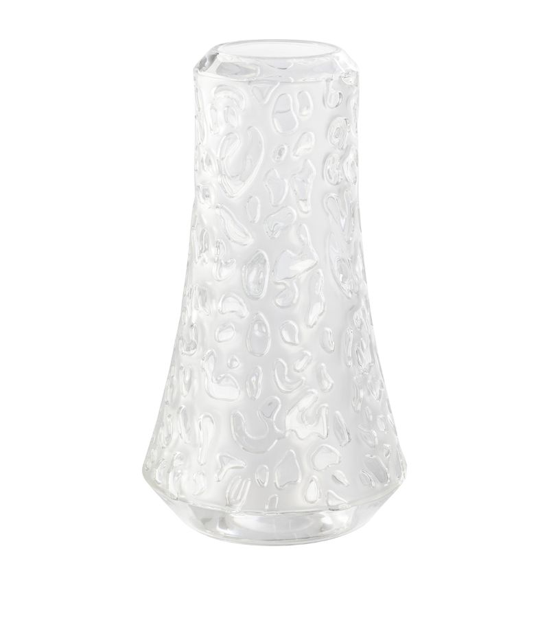 Lalique Lalique Crystal Panther Vase (20Cm)