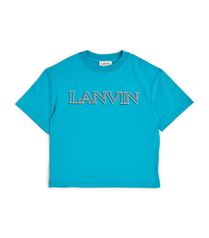 Lanvin Enfant Lanvin Enfant Cotton Logo T-Shirt (4-14 Years)