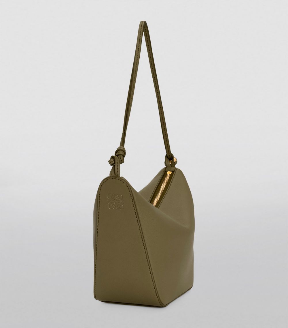 Loewe Loewe Mini Leather Hammock Hobo Bag