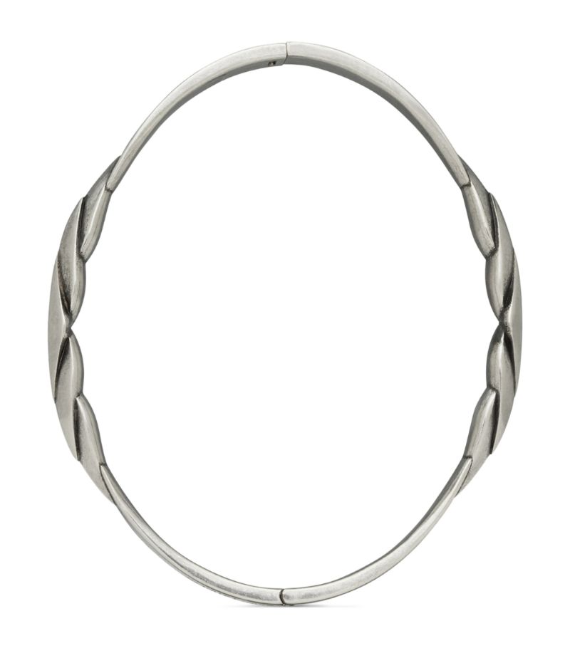 Saint Laurent Saint Laurent Silver-Tone Bangle