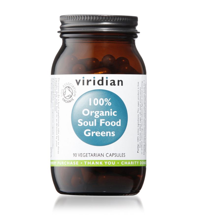 Viridian Viridian 100% Organic Soul Food Greens Supplement (90 Capsules)