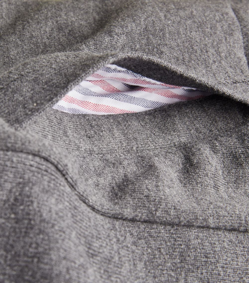 Thom Browne Thom Browne Four-Stripe Zip-Up Hoodie