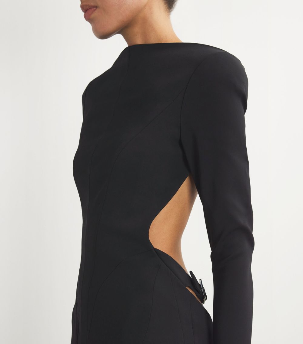 Mugler Mugler Open-Back Maxi Dress