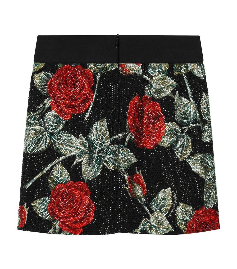 Dolce & Gabbana Dolce & Gabbana Kids Rhinestone-Detail Mini Skirt (2-6 Years)