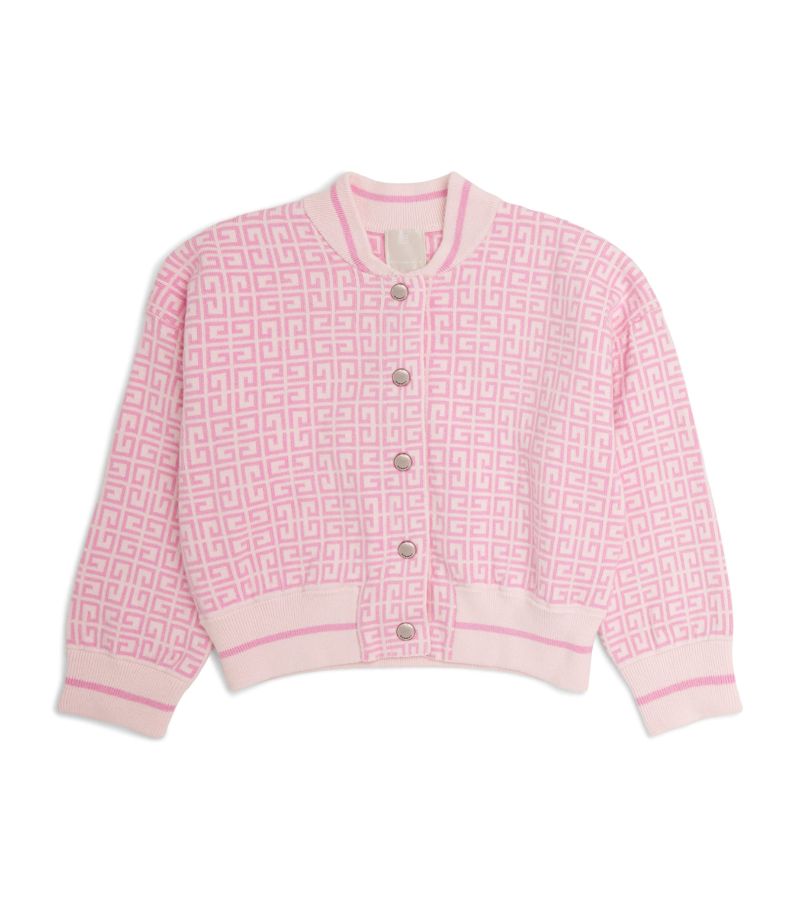 Givenchy Givenchy Kids Cotton-Cashmere 4G Cardigan (4-12+ Years)