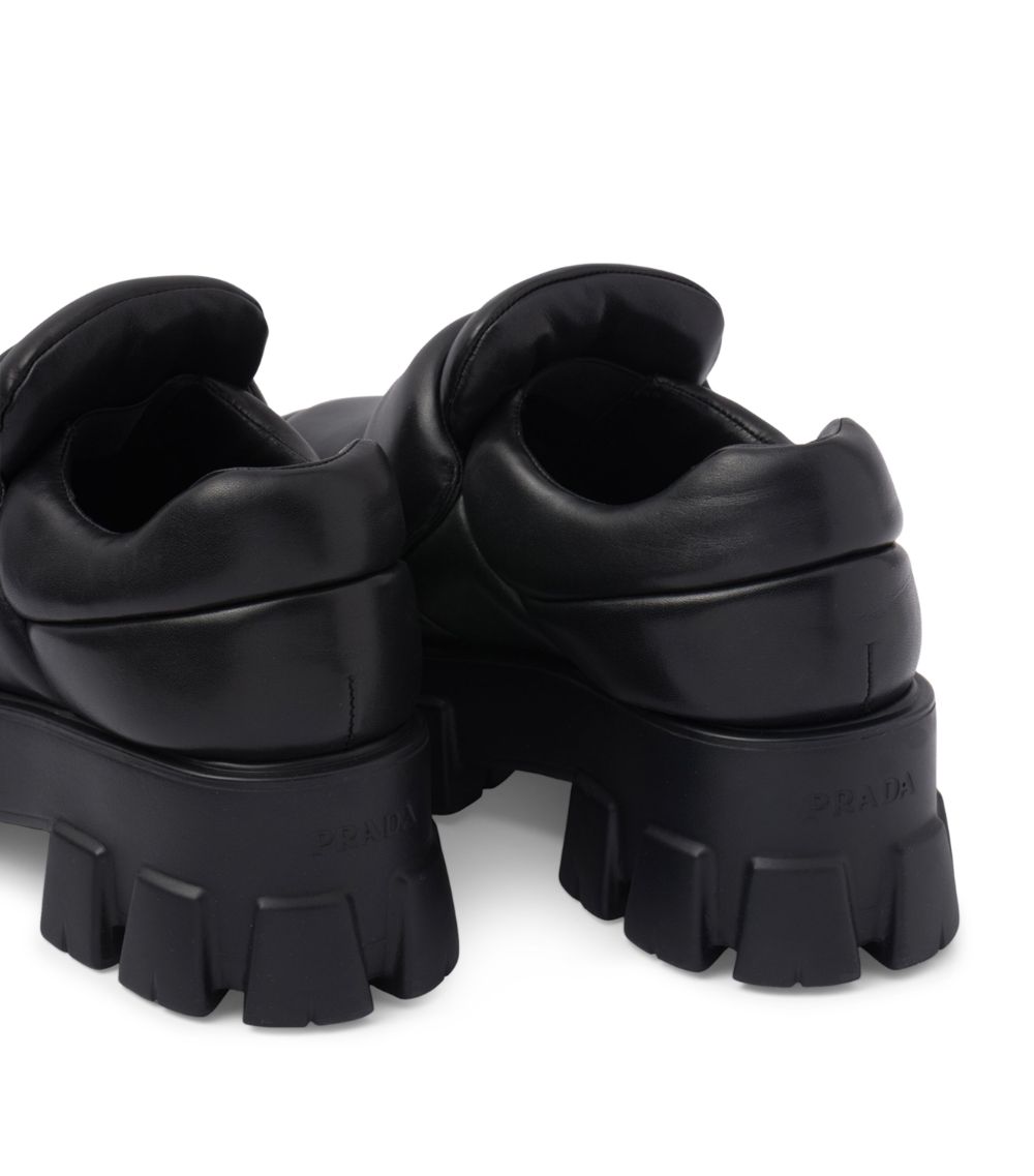 Prada Prada Padded Leather Loafers